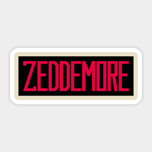 Zeddemore Name Badge (Ghostbusters) Sticker